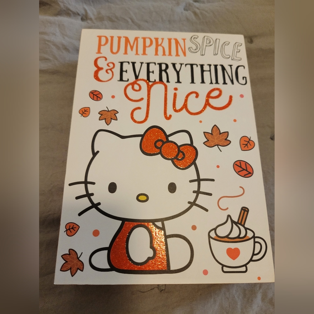 Hello Kitty PumpkinSpice & everything nice 5x7